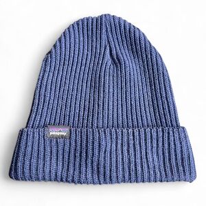 Patagonia Blue Beanie Hat Winter Hat